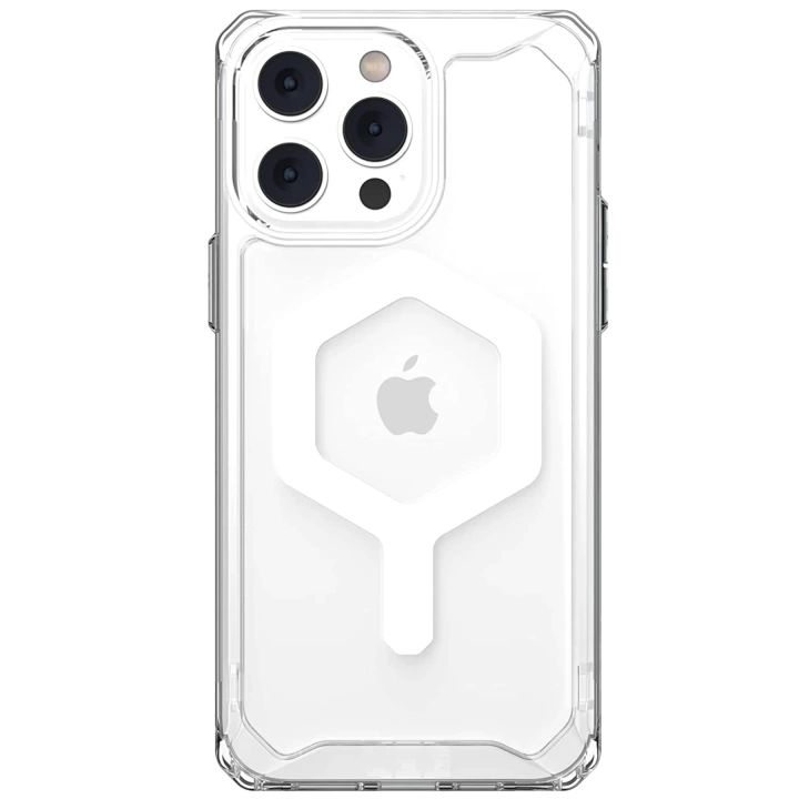 BFS  iPhone 14 Pro Max Kılıf Uag Plyo Magneticsafe Silikon - Şeffaf