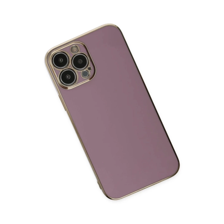 BFS  iPhone 14 Pro Max Kılıf Volet Silikon - Mor