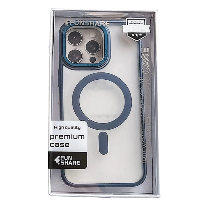BFS  iPhone 14 Pro Max Montella Magsafe Kapak - Derin Mor
