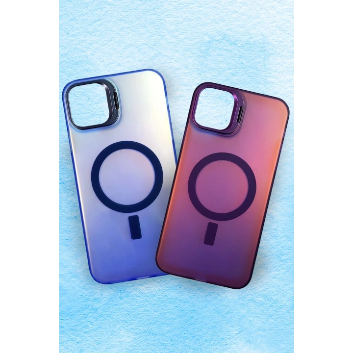 BFS  iPhone 14 Pro Max Primera Magsafe Standlı Kapak - Pembe