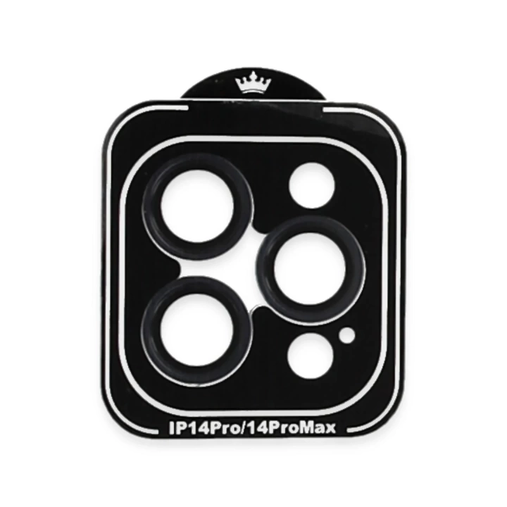 BFS  iPhone 14 Pro Max PVD Metal Kamera Lens - Derin Mor