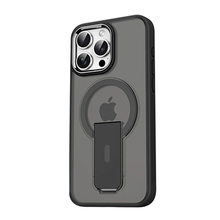 BFS  iPhone 14 Pro Max Tork Magsafe Standlı Kapak - Siyah