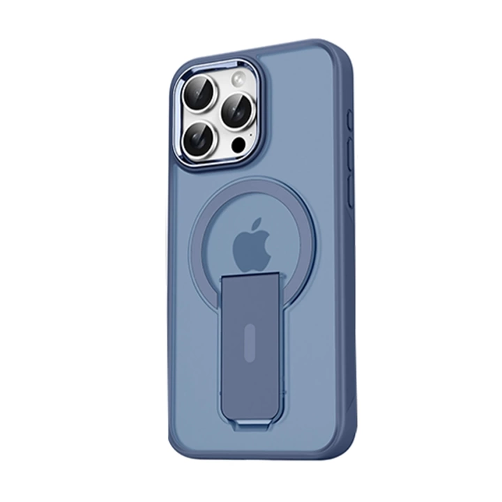 BFS  iPhone 14 Pro Tork Magsafe Standlı Kapak - Lacivert