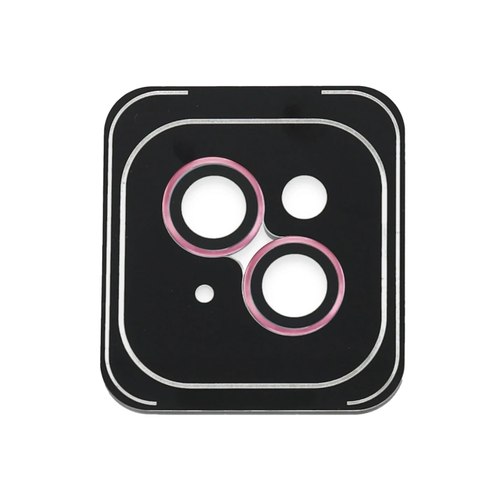 BFS  iPhone 14 PVD Metal Kamera Lens - Pembe