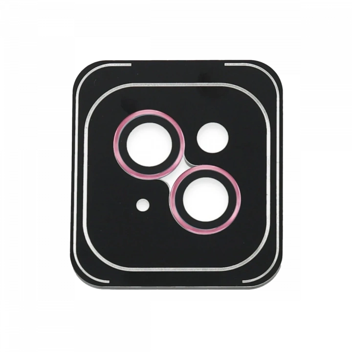 BFS  iPhone 14 PVD Metal Kamera Lens - Pembe