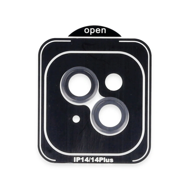 BFS  iPhone 14 PVD Metal Kamera Lens - Siyah