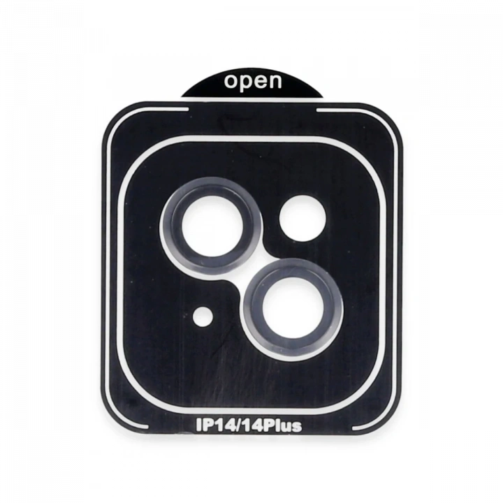 BFS  iPhone 14 PVD Metal Kamera Lens - Siyah