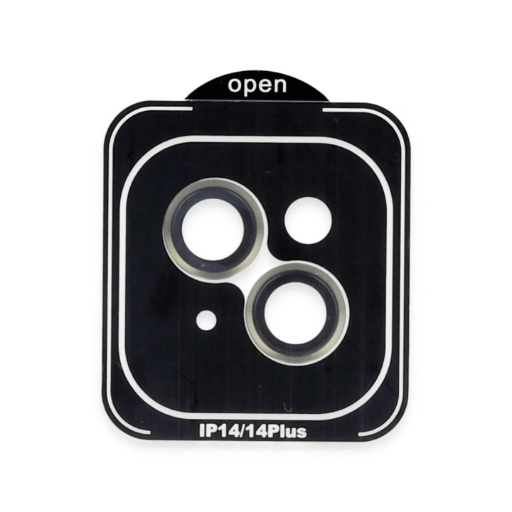 BFS  iPhone 14 PVD Metal Kamera Lens - Yeşil