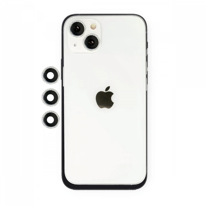 BFS  iPhone 14 Shine Kamera Lens - Gümüş