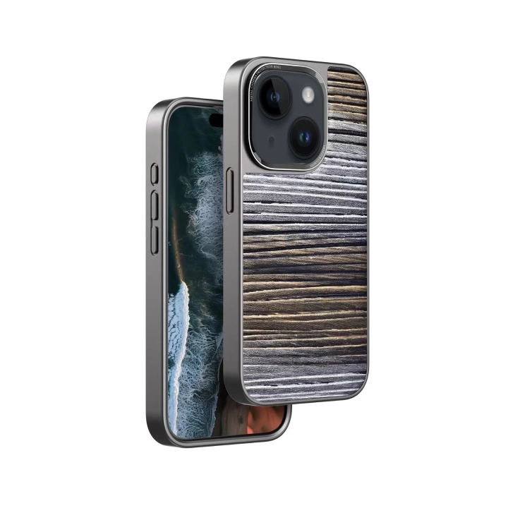 BFS  iPhone 14 Wave Kapak - Sarı