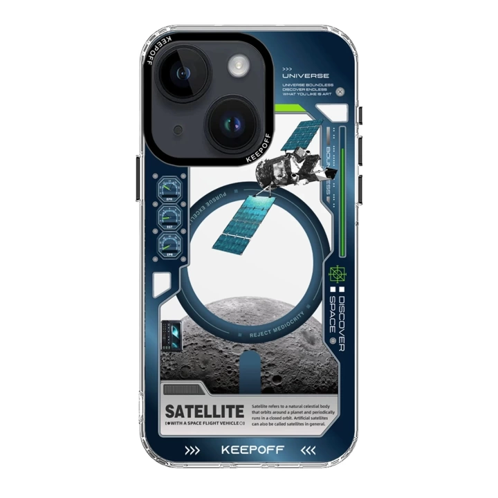 BFS  iPhone 15 Aerospace Magsafe Kapak - Satellite