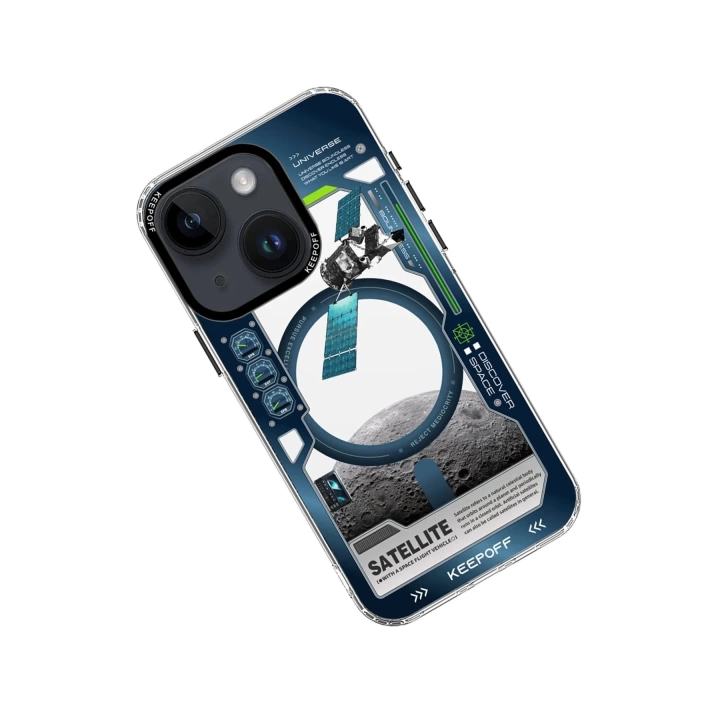 BFS  iPhone 15 Aerospace Magsafe Kapak - Satellite