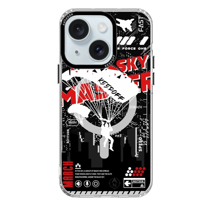 BFS  iPhone 15 Battlefield Magsafe Kapak - Airborne