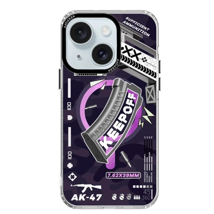 BFS  iPhone 15 Battlefield Magsafe Kapak - Prepare Ammuniton