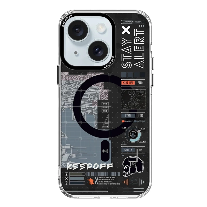 BFS  iPhone 15 Battlefield Magsafe Kapak - Strategy