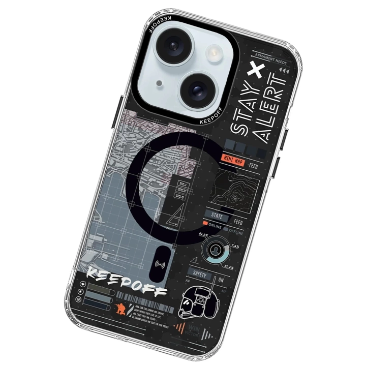 BFS  iPhone 15 Battlefield Magsafe Kapak - Strategy