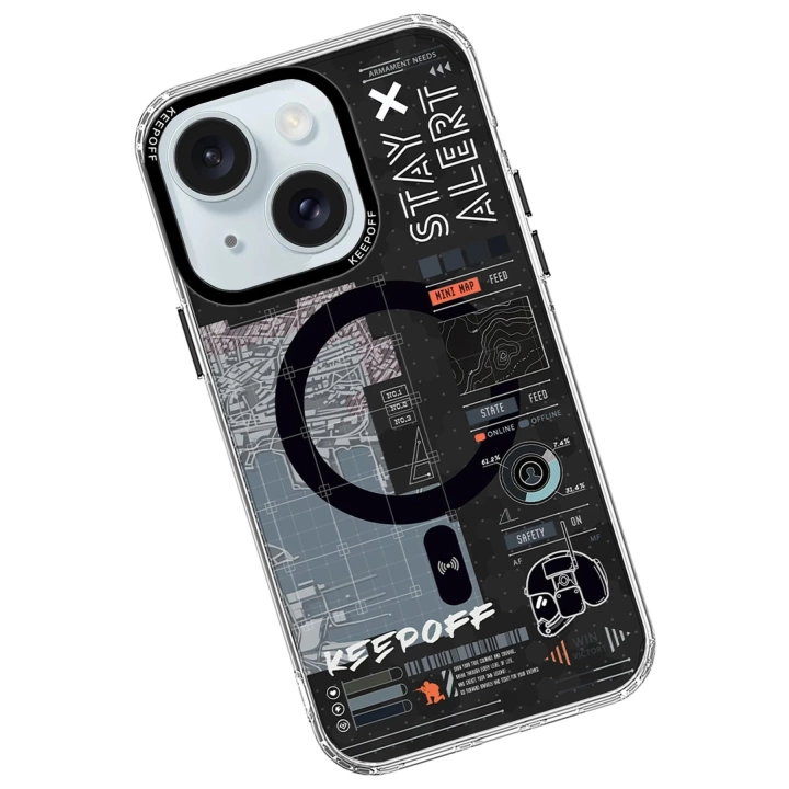 BFS  iPhone 15 Battlefield Magsafe Kapak - Strategy