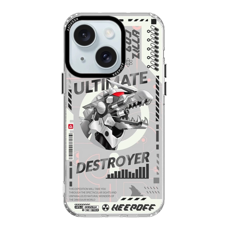 BFS  iPhone 15 DNA Magsafe Kapak - Godzilla