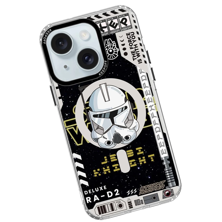 BFS  iPhone 15 DNA Magsafe Kapak - Jedi Knight