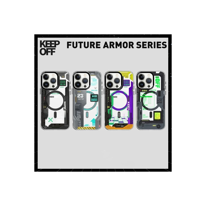 BFS  iPhone 15 Future Armor Magsafe Kapak - No1 Machine
