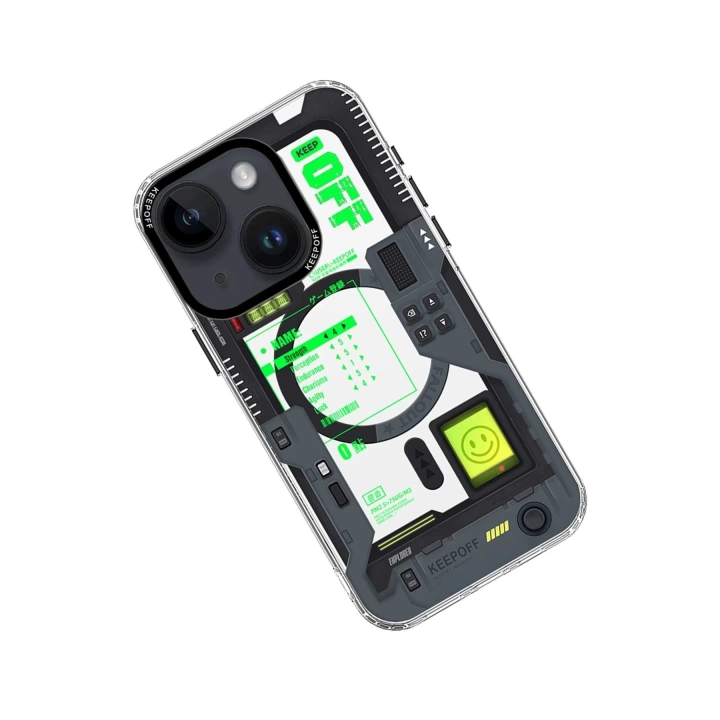 BFS  iPhone 15 Future Armor Magsafe Kapak - Radiation