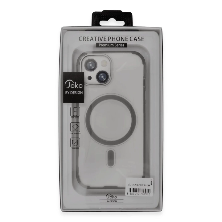 BFS  iPhone 15 Hilton Magsafe Kapak - Siyah