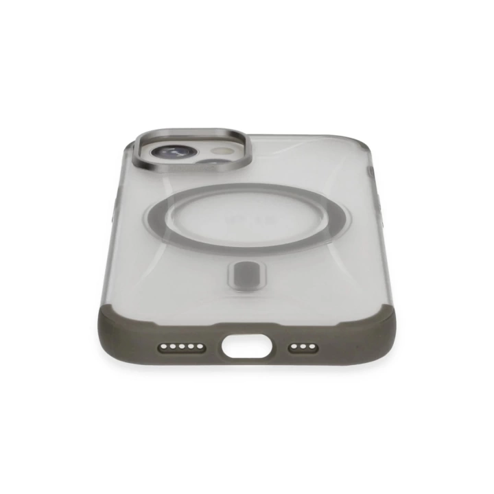 BFS  iPhone 15 Hilton Magsafe Kapak - Titan Gri