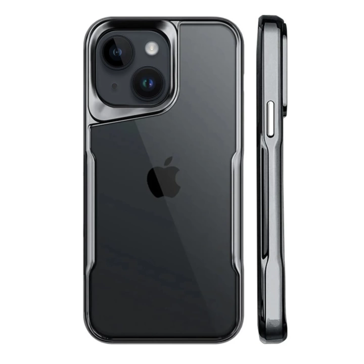 BFS  iPhone 15 Kılıf Boyi Silikon Kapak - Titan Gri