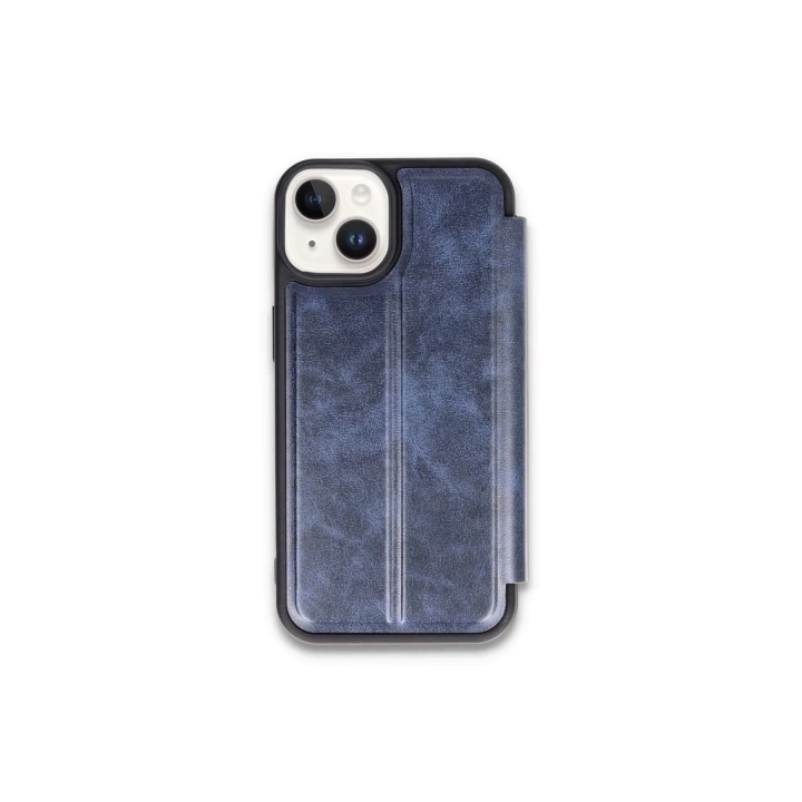 BFS  iPhone 15 Kılıf Flip Cover - Lacivert