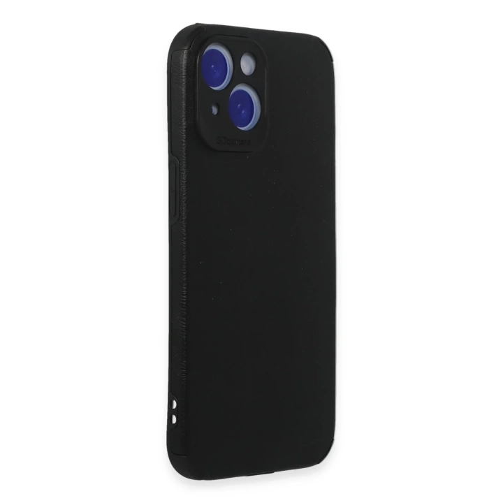 BFS  iPhone 15 Kılıf Loop Deri Silikon - Siyah