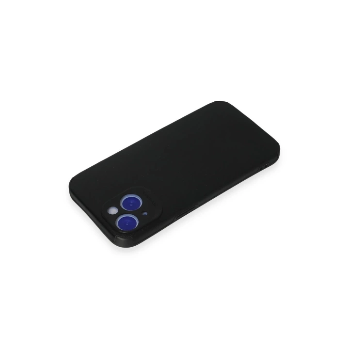 BFS  iPhone 15 Kılıf Loop Deri Silikon - Siyah