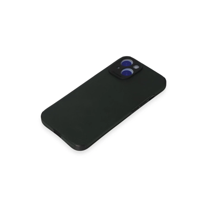 BFS  iPhone 15 Kılıf Loop Deri Silikon - Yeşil