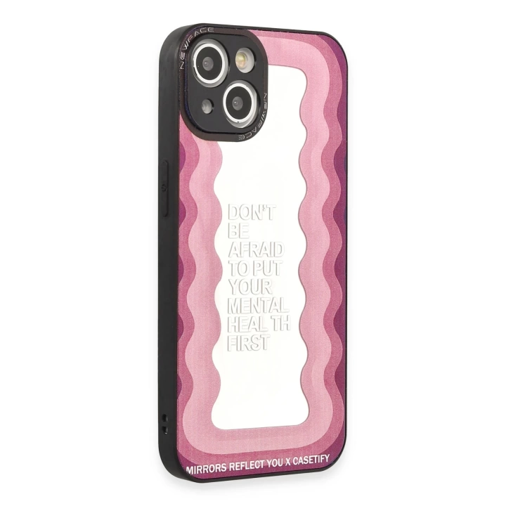 BFS  iPhone 15 Kılıf Mirror Desenli Kapak - Mirror - 11
