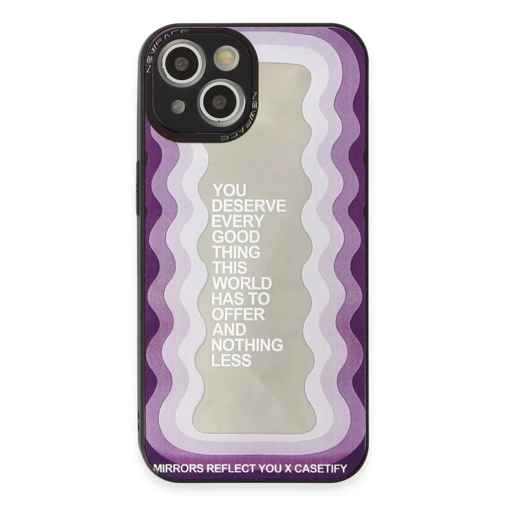 BFS  iPhone 15 Kılıf Mirror Desenli Kapak - Mirror - 5