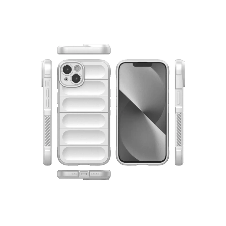 BFS  iPhone 15 Kılıf Optimum Silikon - Krem