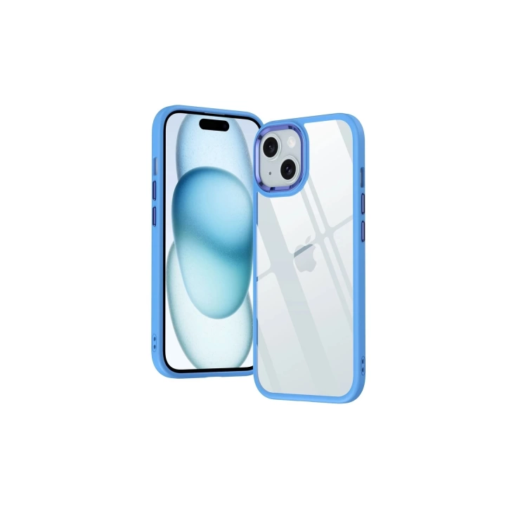 BFS  iPhone 15 Kılıf Power Silikon - Mor