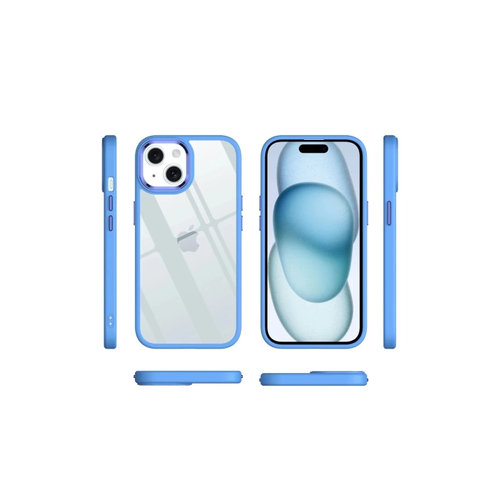 BFS  iPhone 15 Kılıf Power Silikon - Mor
