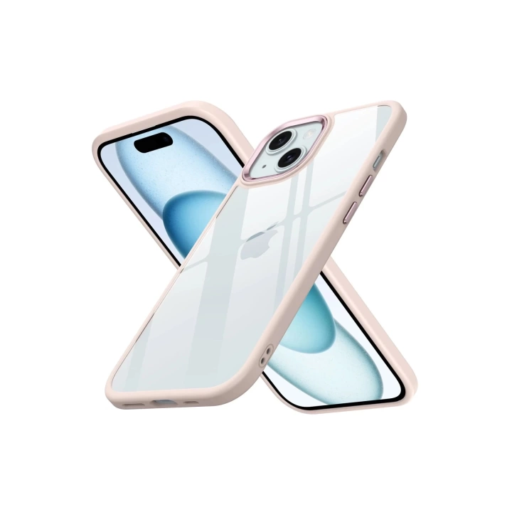 BFS  iPhone 15 Kılıf Power Silikon - Rose