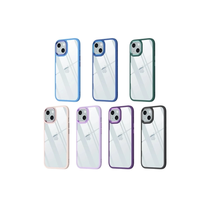 BFS  iPhone 15 Kılıf Power Silikon - Sierra Blue