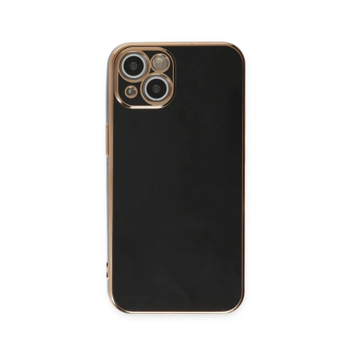 BFS  iPhone 15 Kılıf Volet Silikon - Siyah