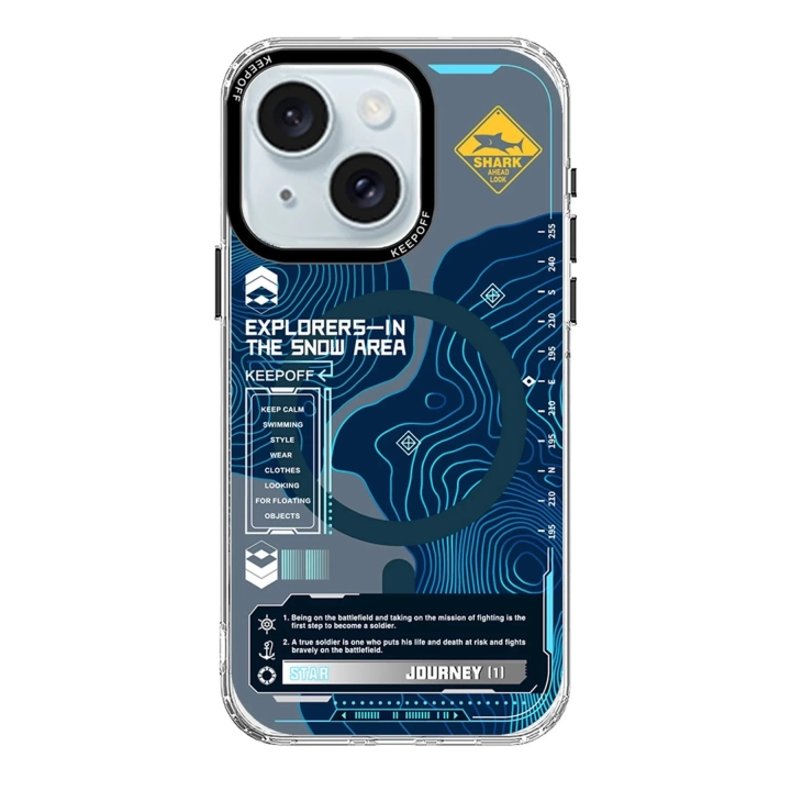 BFS  iPhone 15 Map Magsafe Kapak - Island