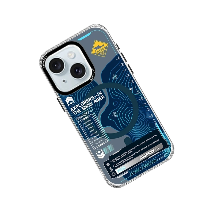 BFS  iPhone 15 Map Magsafe Kapak - Island