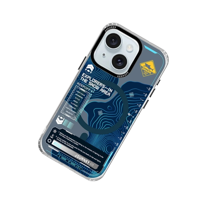 BFS  iPhone 15 Map Magsafe Kapak - Island
