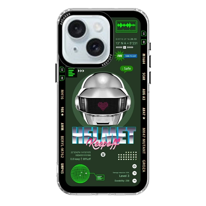 BFS  iPhone 15 Parallel Space Time Magsafe Kapak - Metal Confession