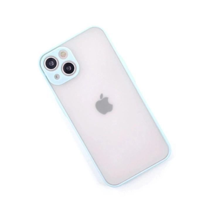 BFS  iPhone 15 Plus Kılıf Montreal Silikon Kapak - Turkuaz