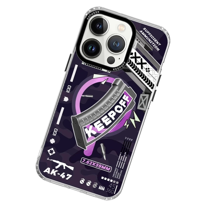 BFS  iPhone 15 Pro Battlefield Magsafe Kapak - Prepare Ammuniton