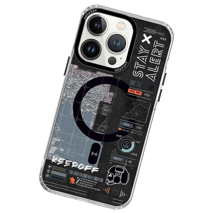 BFS  iPhone 15 Pro Battlefield Magsafe Kapak - Strategy