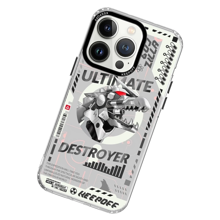 BFS  iPhone 15 Pro DNA Magsafe Kapak - Godzilla