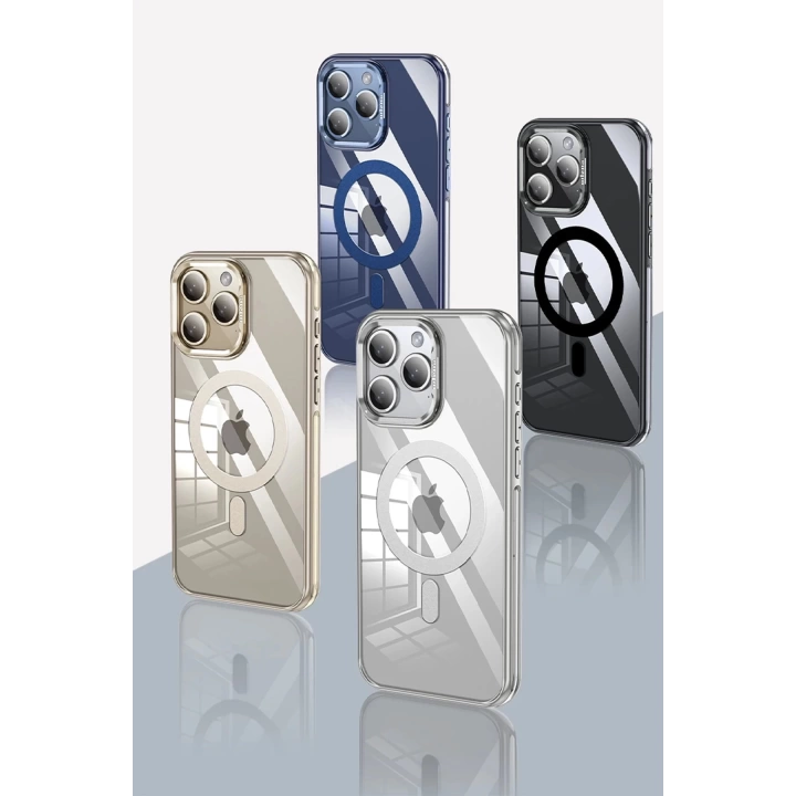 BFS  iPhone 15 Pro Drop Magsafe Kapak - Lacivert