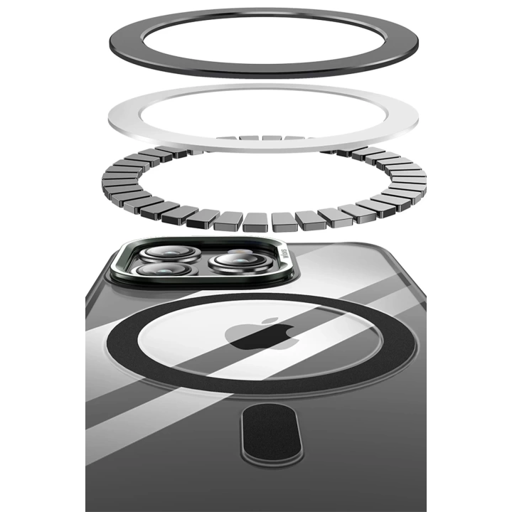 BFS  iPhone 15 Pro Drop Magsafe Kapak - Siyah